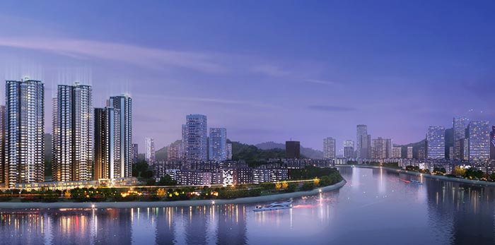 云顶集团峰景湾效果图